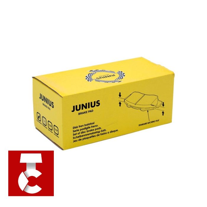 206-2-1 لنت ترمز جلو پژو 206 تیپ 2 جونیوس