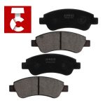 لنت ترمز جلو پژو 206 تیپ 5 جونیوس