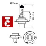 لامپ افزایشی فیلیپس نور پایین جیلی X7 - Image 3